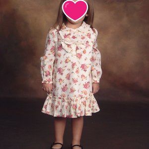 Ralph Lauren Floral Chiffon Dress w/ Bloomers